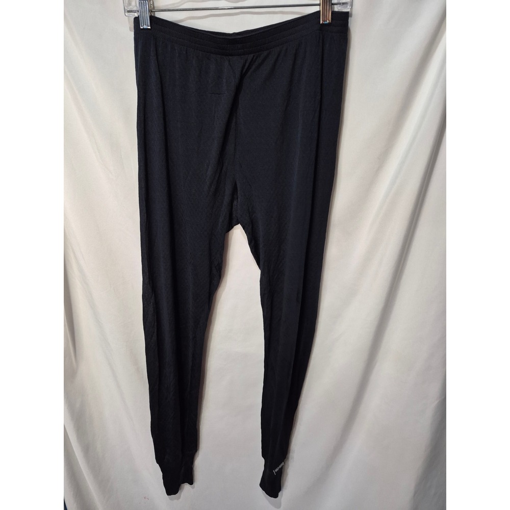 Harley-Davidson Womens Black 100% Pure Silk Thermal Long John Pants Size M